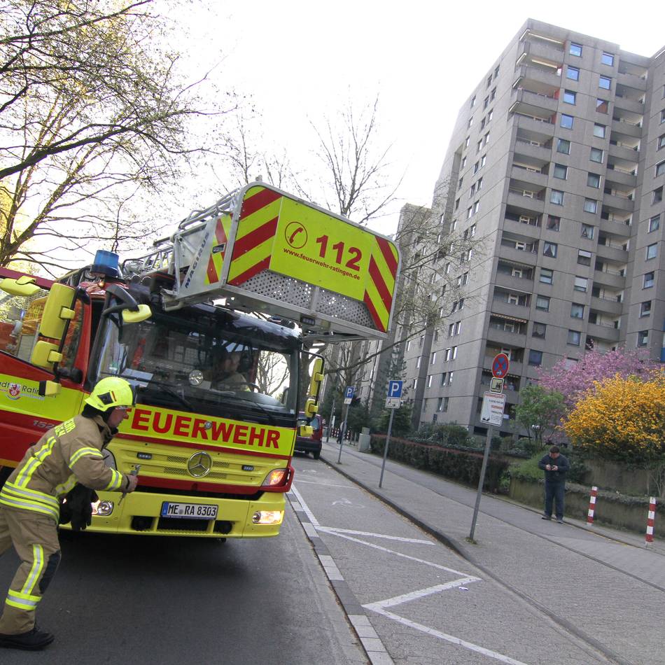 Am Freitagmittag: Angebranntes Essen: Einsatz für die Feuerwehr in West