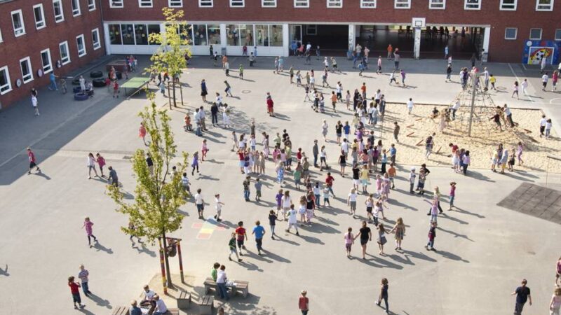 Grundschule Elmpt: Klimaresiliente Umgestaltung des Schulhofs