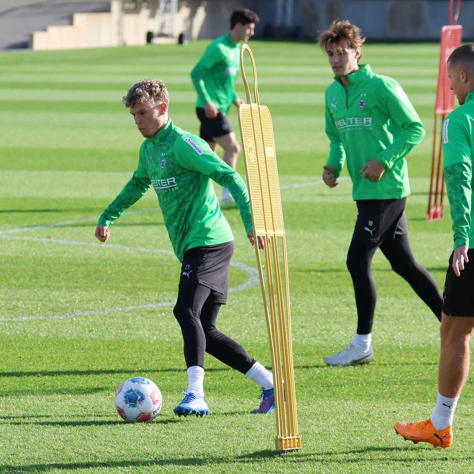 Borussias Start in die Trainingswoche: Hack ist pünktlich vor dem Derby zurück, auch Kleindienst lässt sich blicken