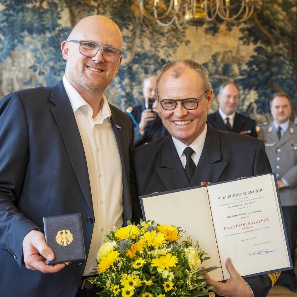 Michael Heidinger geehrt: Dinslakens ehemaliger Bürgermeister erhält Bundesverdienstkreuz