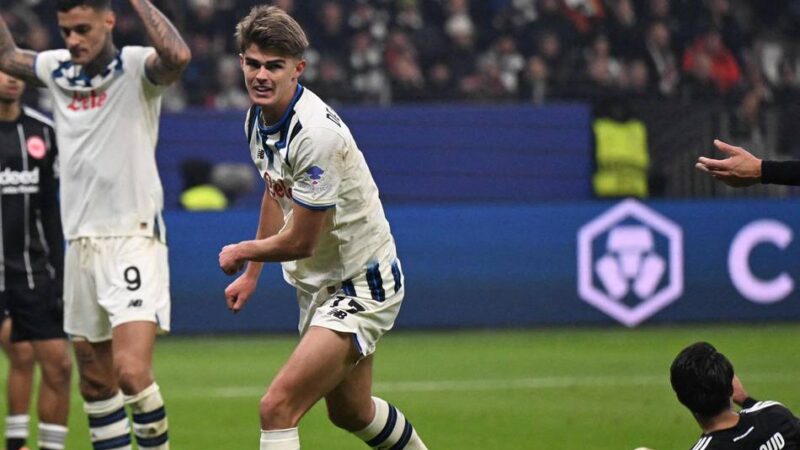 Sorgen um Burkardt: Frankfurt bricht gegen Atalanta ein