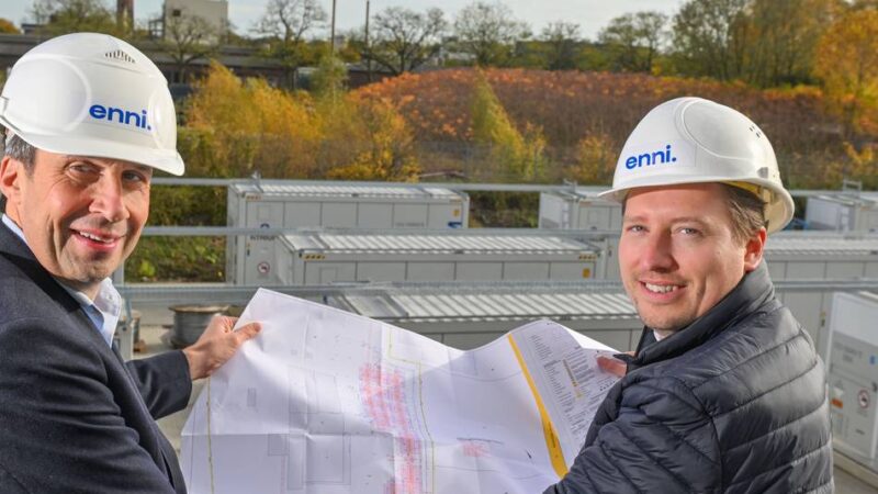 Energiespeicher in Neukirchen-Vluyn: Enni plant zweite Großbatterie bis 2027