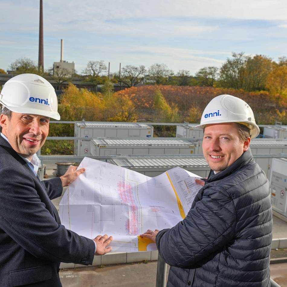 Energiespeicher in Neukirchen-Vluyn: Enni plant zweite Großbatterie bis 2027