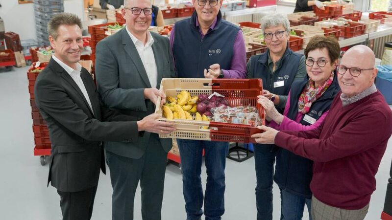 Volksbank Mönchengladbach: Eine Spende für die Tafel Willich