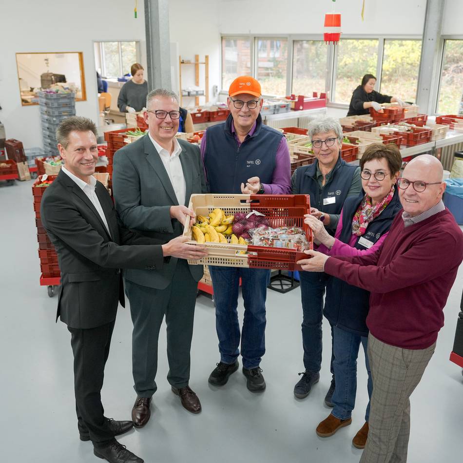 Volksbank Mönchengladbach: Eine Spende für die Tafel Willich