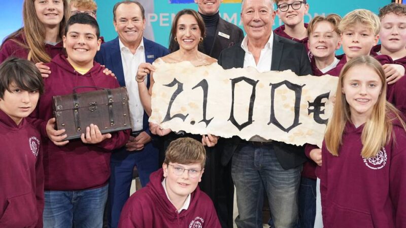 Neusser Schüler bei RTL-Spendenmarathon: „Auch für Kinder in Kenia sollte es kein Problem sein, sich behandeln zu lassen“