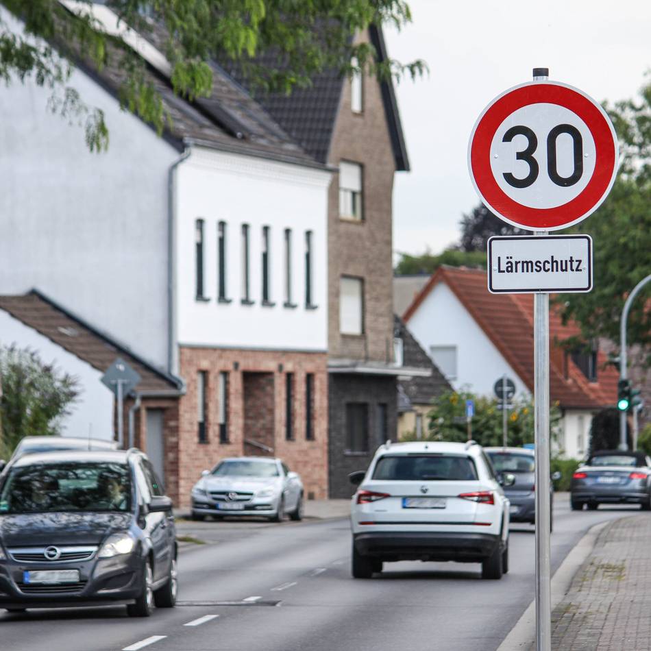 Reduzierung wegen Lärmaktionsplan: Tempolimits in Grevenbroich zeigen Wirkung