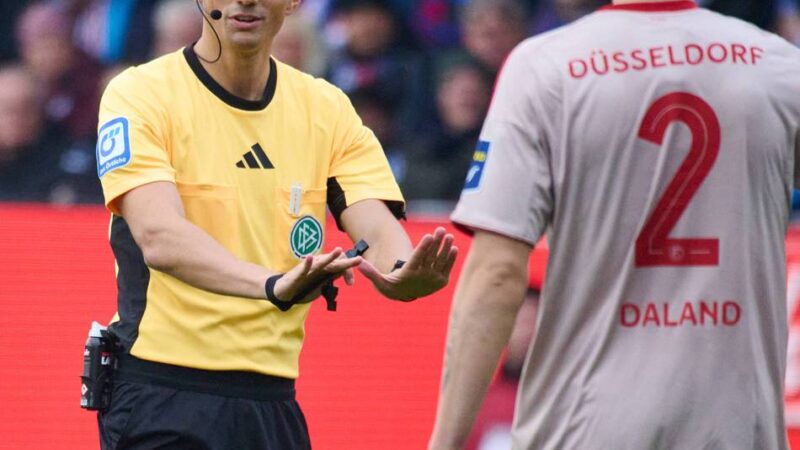 Keine neue Spielsituation?: DFB erklärt nicht gegebenen Fortuna-Elfmeter in Kiel