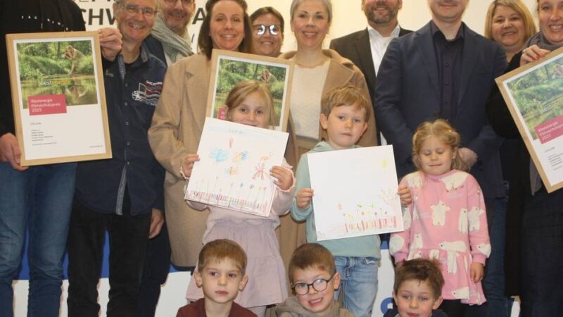 Preisverleihung in Schwalmtal: Westenergie-Klimaschutzpreis verliehen