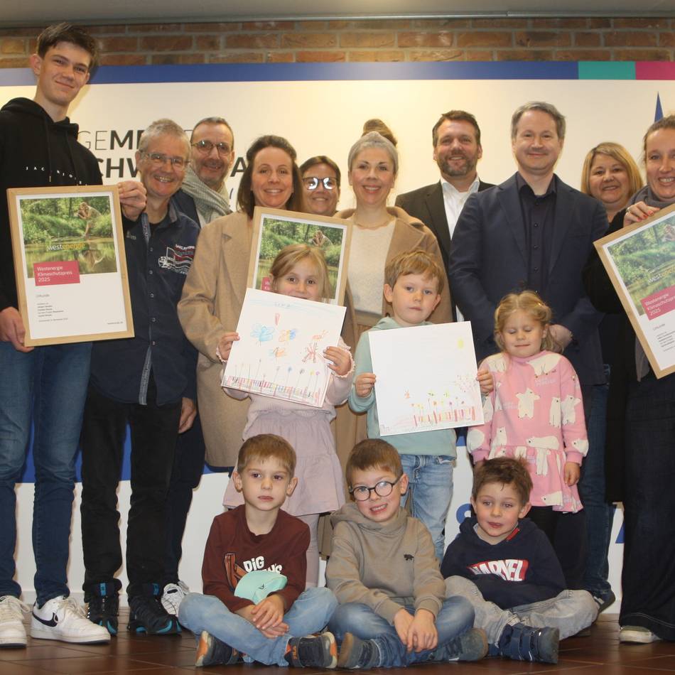 Preisverleihung in Schwalmtal: Westenergie-Klimaschutzpreis verliehen