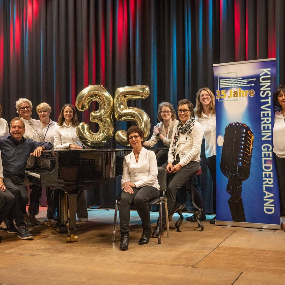 Große Gala für 35 Jahre Kunstverein Gelderland: Auf kurzen Wegen zum Kulturgenuss