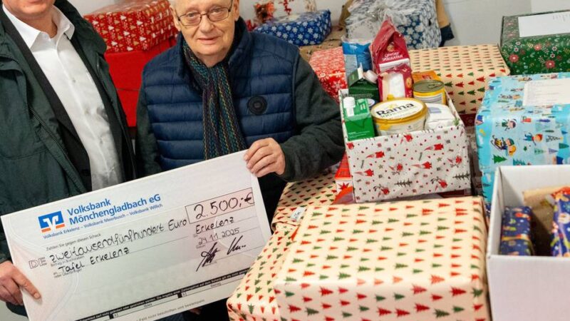 Engagement für die Erkelenzer Tafel: Spenden, Helfen, Mutmachen: Wenn viele Hände Gutes bewirken