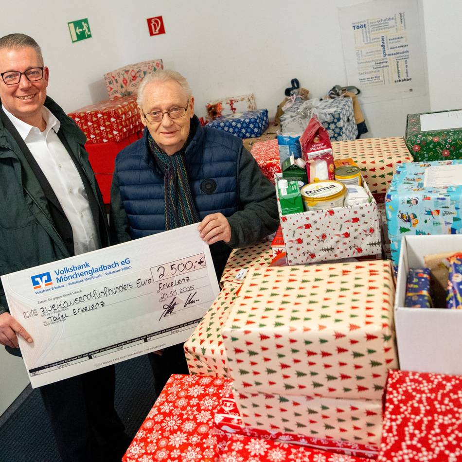 Engagement für die Erkelenzer Tafel: Spenden, Helfen, Mutmachen: Wenn viele Hände Gutes bewirken