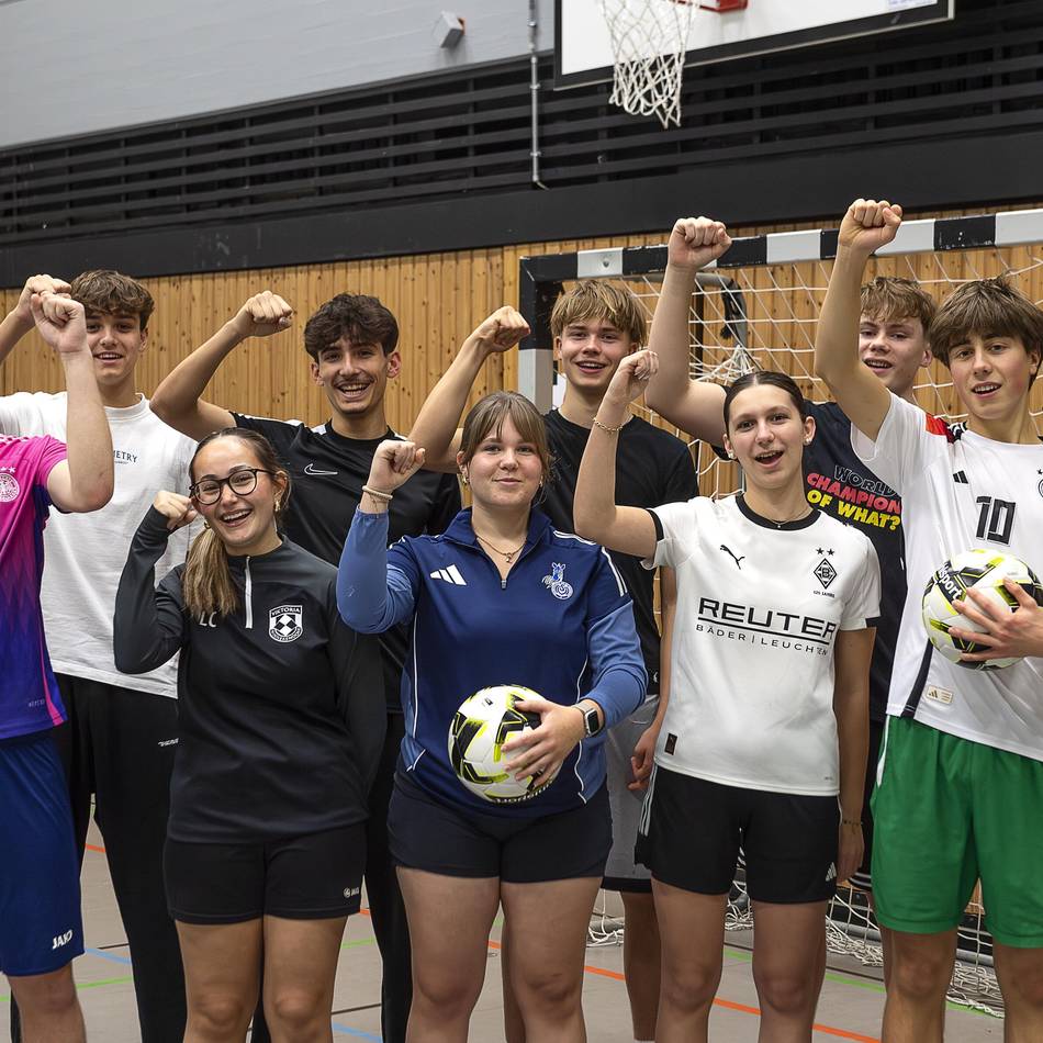 Besonderes Projekt am Gymnasium in Kevelaer: Wenn Fußball in die Abiturnote einfließt