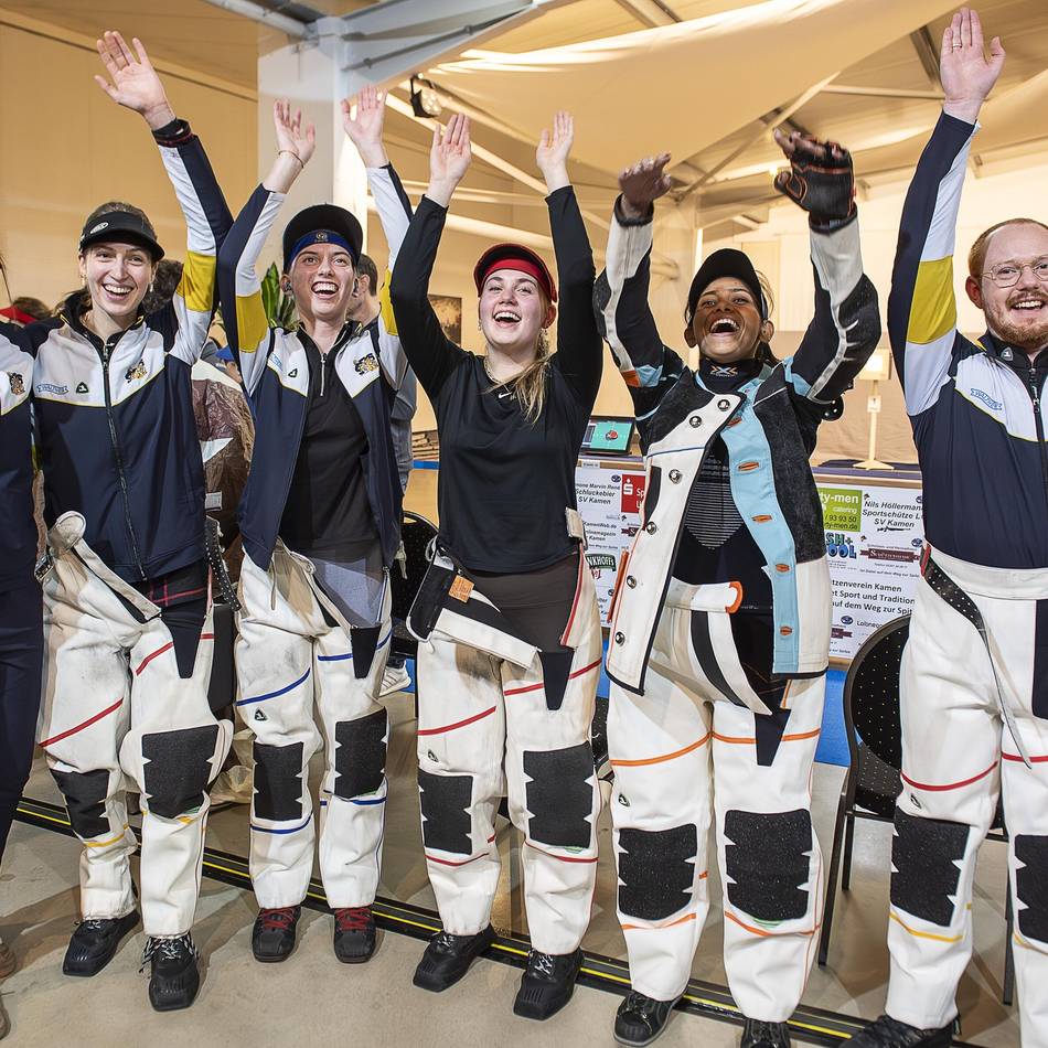 Packendes Topduell: SSG Kevelaer schießt sich an die Spitze der Luftgewehr-Bundesliga