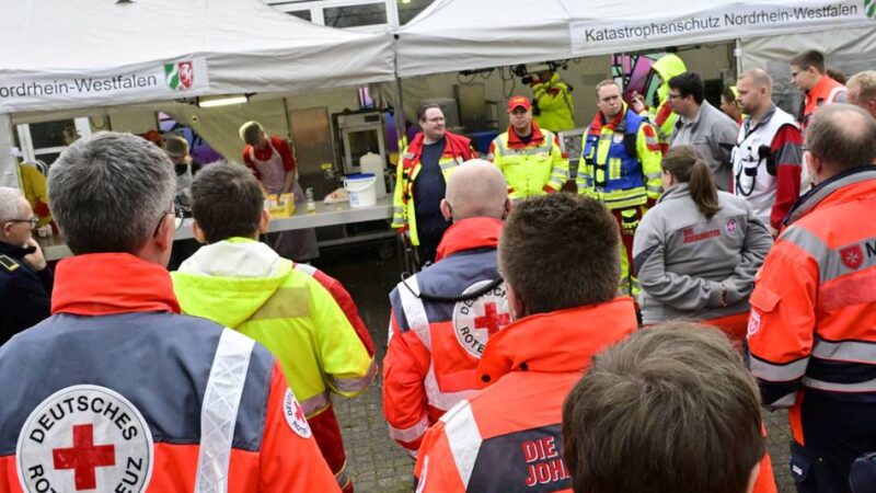 Großübung in Neuwerk: Wenn Feuerwehr und Hilfsorganisationen den Ernstfall proben