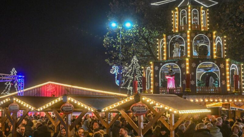 Weihnachtsmarkt in Moers: Fünfstellige Summe für Sicherheitsmaßnahmen