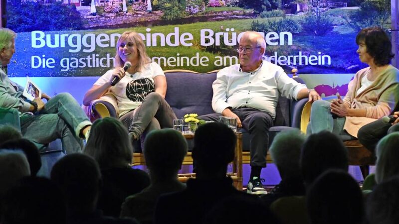 Veranstaltung im November: „Franks Sitzecke“ – die regionale Talkrunde in der Burg Brüggen