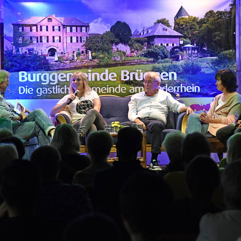 Veranstaltung im November: „Franks Sitzecke“ – die regionale Talkrunde in der Burg Brüggen