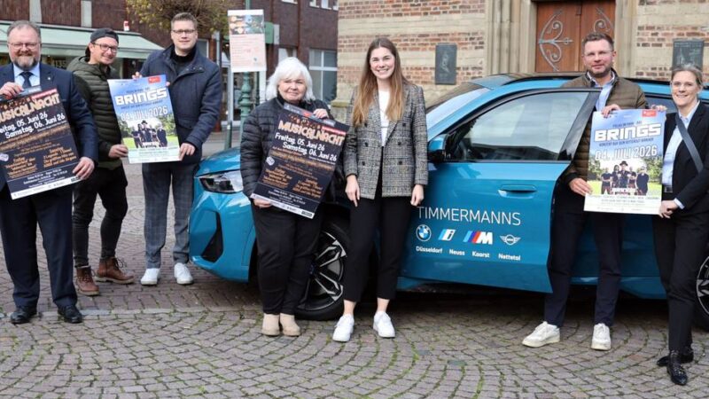 Veranstaltungen 2026 in Korschenbroich: Brings-Konzert, Musical-Nächte und ein Feierabendmarkt mehr