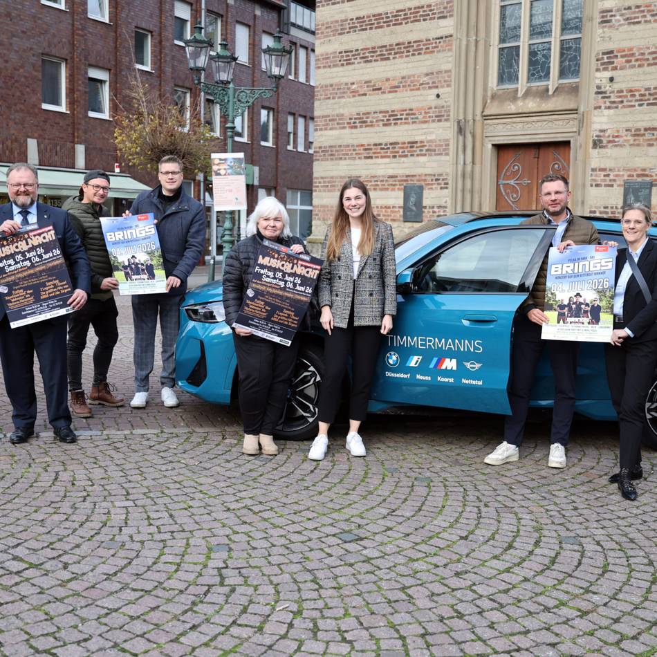 Veranstaltungen 2026 in Korschenbroich: Brings-Konzert, Musical-Nächte und ein Feierabendmarkt mehr