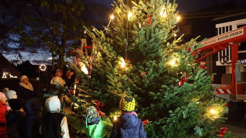 „Glehner Nacht“ in Korschenbroich: Teil der Bachstraße gesperrt zum vorweihnachtlichen Abend