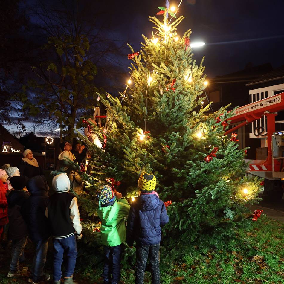 „Glehner Nacht“ in Korschenbroich: Teil der Bachstraße gesperrt zum vorweihnachtlichen Abend