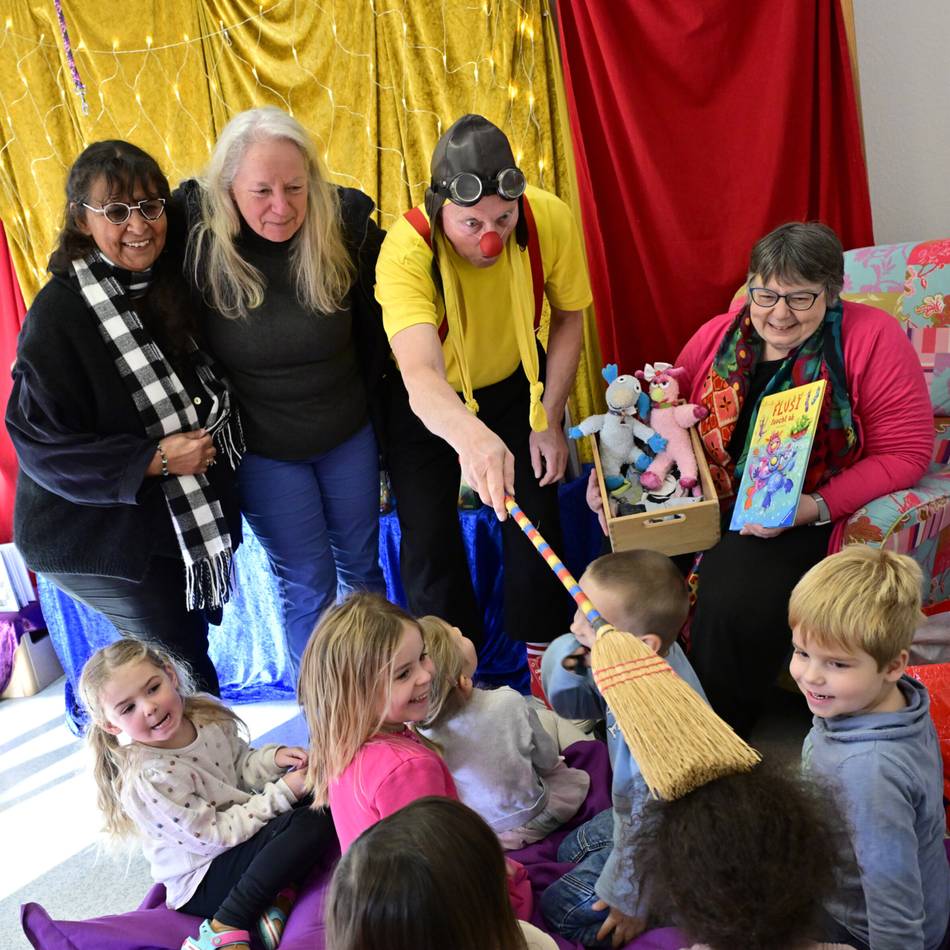 Vorleseaktionswoche in Mönchengladbach: Wie in der Kita Pfiffikus aus Mädchen und Jungen Bücherwürmer werden