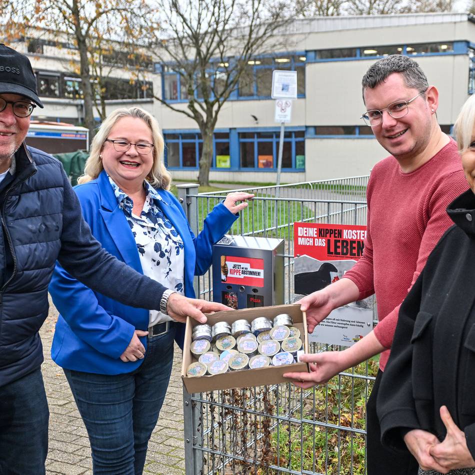 Naturschutz in Willich: Leonardo-da-Vinci-Gesamtschule bekommt „Kippenbarometer“