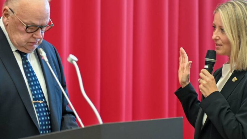 Neue Bürgermeisterin in Moers : „Ich weiß, welche Verantwortung auf mich zukommt“