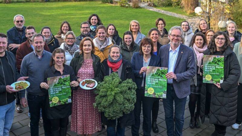Start der Grünkohlwoche: Der Kreis Kleve wird zum „Grünkohl-Land“