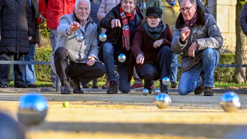 EU fördert Projekt in Kempen: Neue Boule-Anlage im Hagelkreuz eröffnet