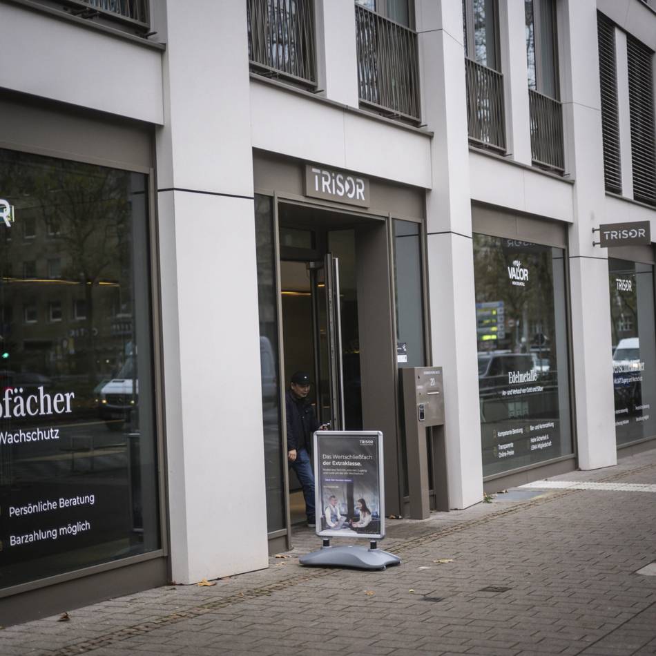 Trisor in Düsseldorf: Siebentägige Razzia bei Schließfachanbieter – 20.000 Euro und Rolex-Uhren versteckt