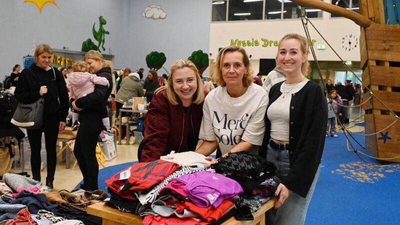 Freizeitbad in Radevormwald: Flohmarkt im „life-ness“ lockte die Besucher an