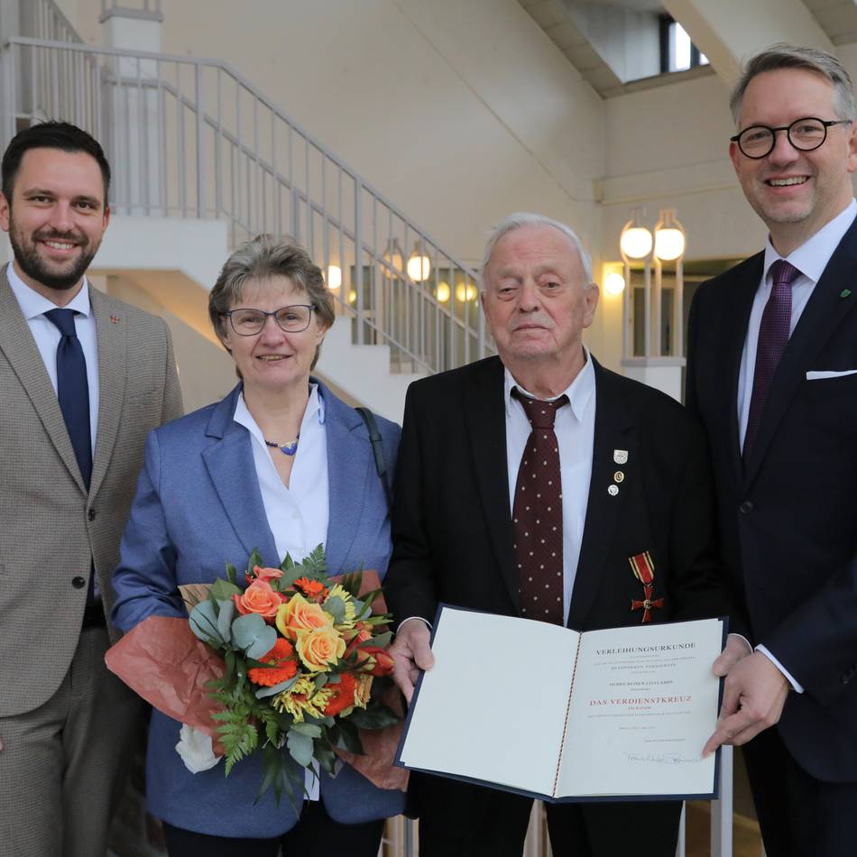 Bundesverdienstkreuz für Rheinberger Reiner Lampe: Ein Leben im Dienst der Gemeinschaft