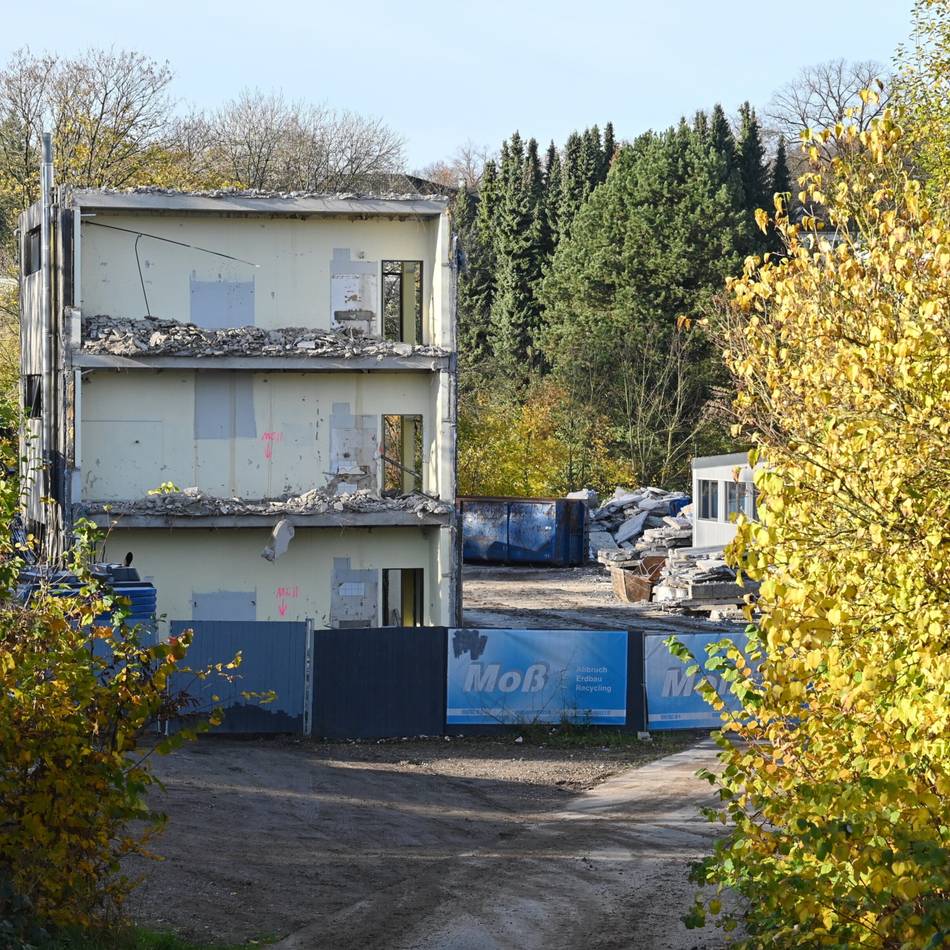 Ehemalige Grundschule-Ost in Wermelskirchen: „Wir kommen schnell voran“