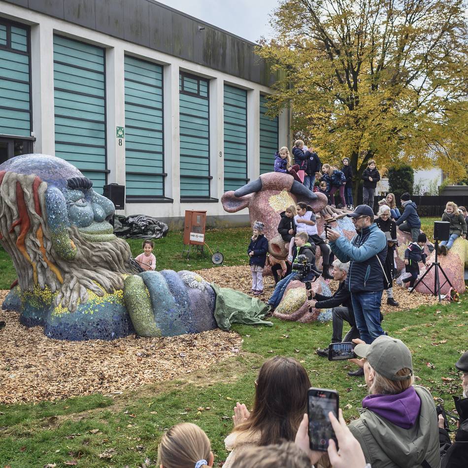 Große Skulptur in Bedburg-Hau: „Der beste Beitrag in der Stadtbilddebatte“