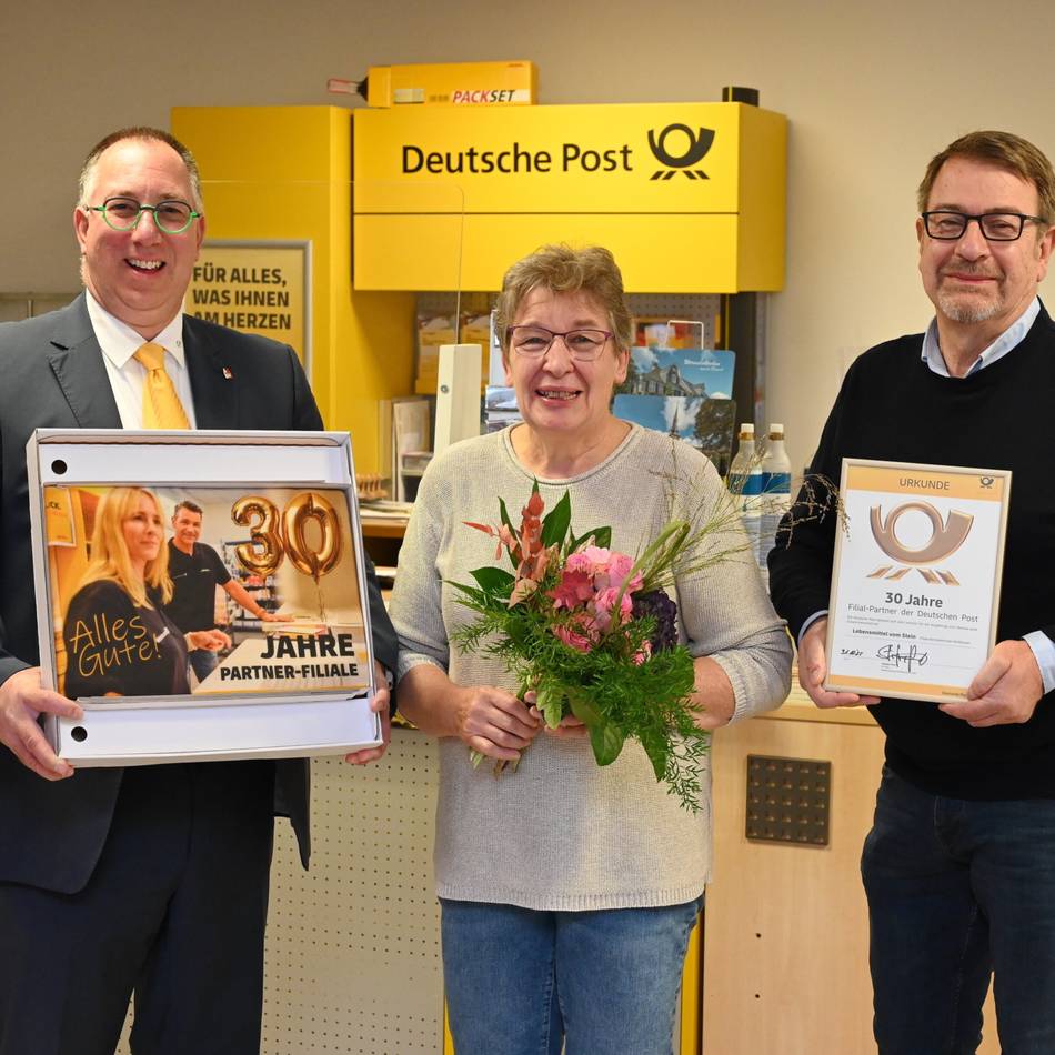 Karla vom Stein aus Wermelskirchen: Eine der dienstältesten Partnerinnen der Deutschen Post