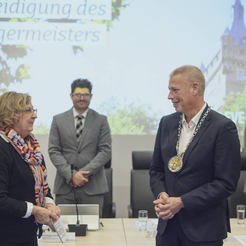 Frischer Wind im Klever Rat: Markus Dahmen startet als Bürgermeister – „Dieser Moment bedeutet mir sehr viel“