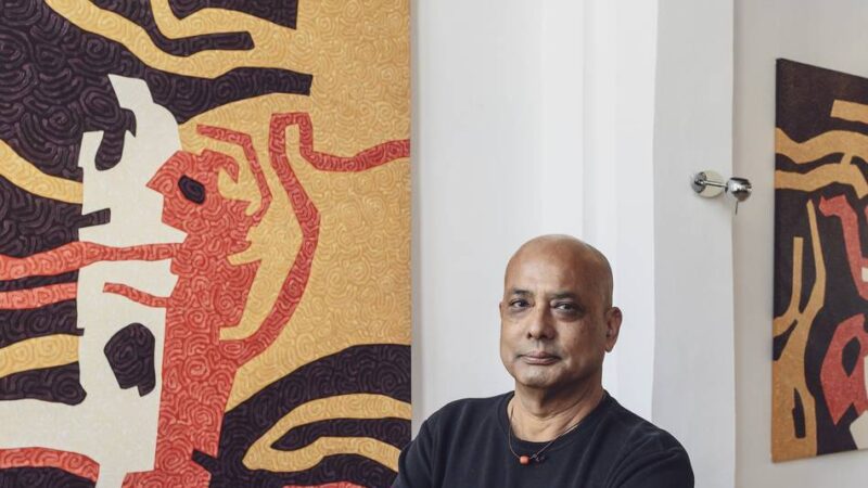 Galerie am Markt: Wie Kunst aus Nepal nach Kalkar kommt