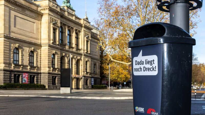 Aktion für ein sauberes Krefeld: KBK wirbt mit lustigen Sprüchen für Sauberkeit