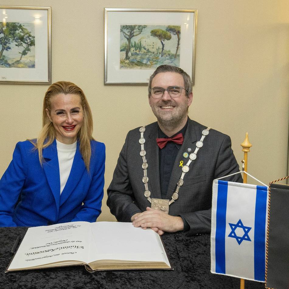 Zwischen Israel, Dormagen und Berlin: Treffen zwischen Lierenfeld und Kiryat Onos Bürgermeisterin