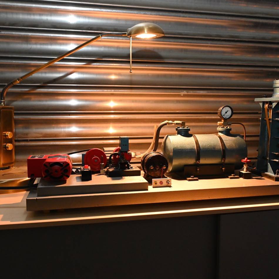 3-Städte-Depot, Museum für Industriegeschichte, in Hückeswagen: Mini-Maschinen als Werbe-Botschafter