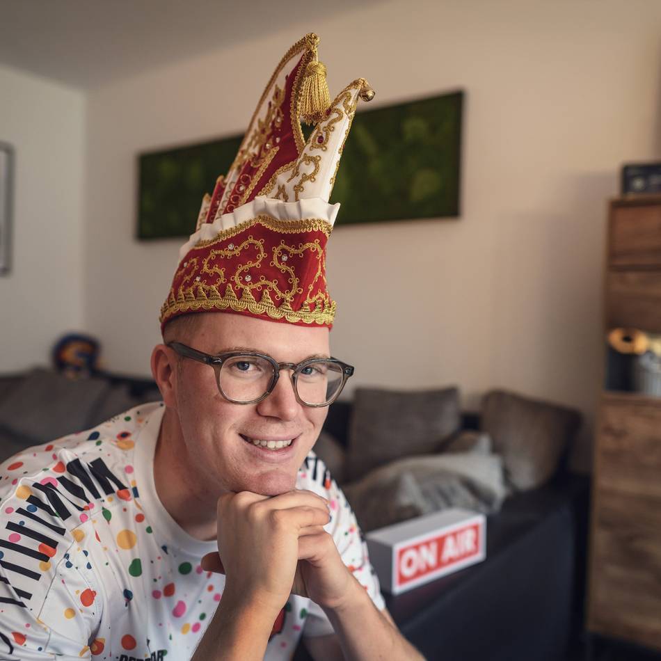 „Ich will Emotionen zeigen“: Ein Karnevalsprinz, der Täler kennt – Das ist die Geschichte von Tobias Budde