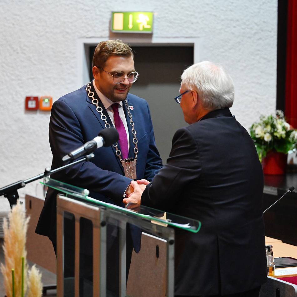 Konstituierende Ratssitzung in Radevormwald: Was der Bürgermeister in seiner ersten Rede sagte
