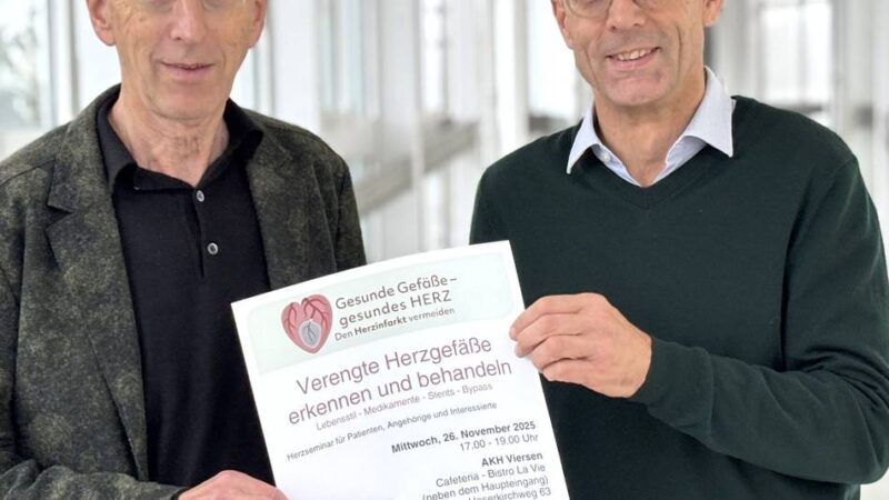 Herzwochen auch im AKH Viersen: Experten klären über Herzgesundheit auf
