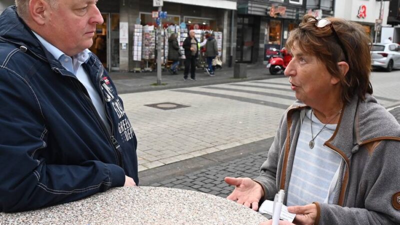 Spontane Gespräche mit Wermelskirchens Bürgermeister: „Es war mir wichtig, schnell etwas umzusetzen“