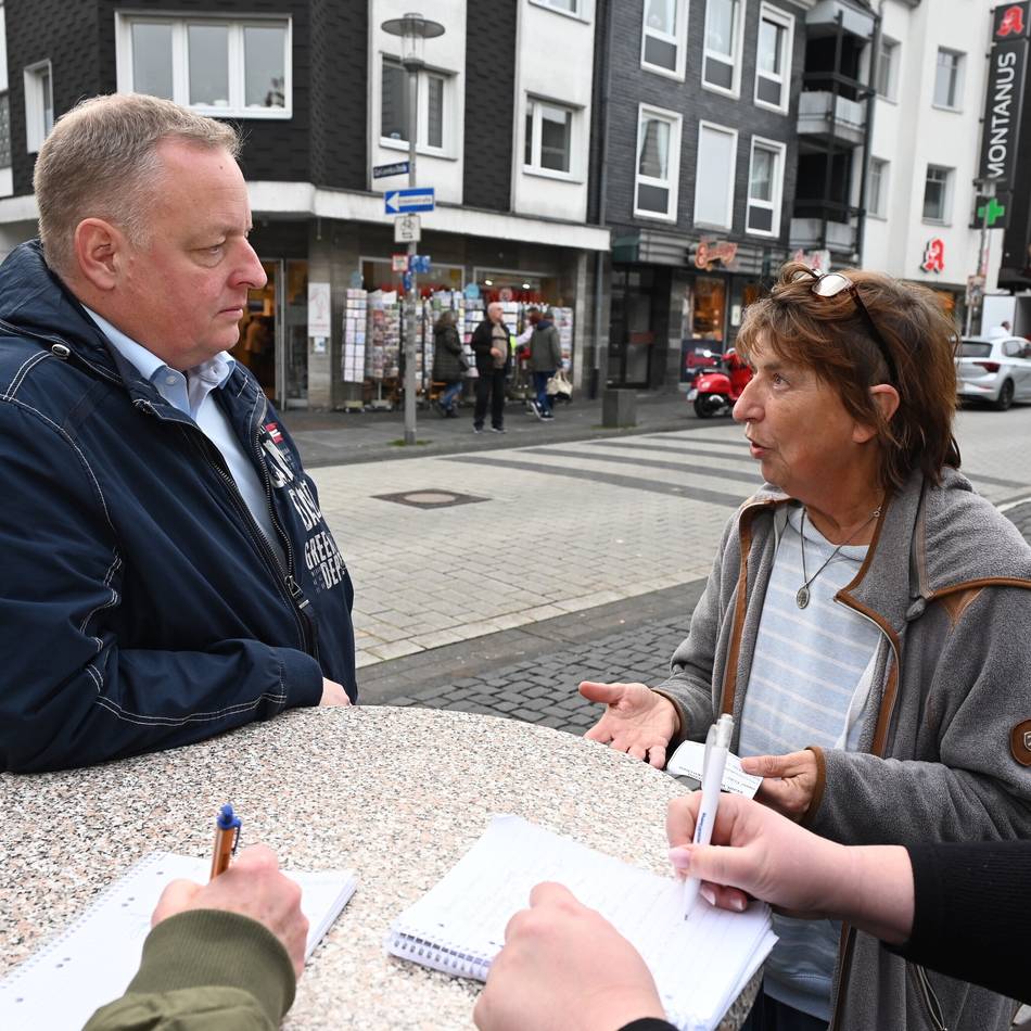 Spontane Gespräche mit Wermelskirchens Bürgermeister: „Es war mir wichtig, schnell etwas umzusetzen“