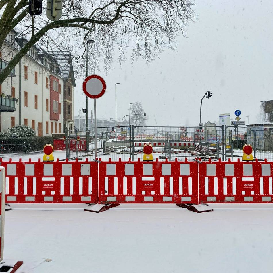 Baustellen in Neuss: Verkehrsführung auf dem Hessentordamm wird geändert