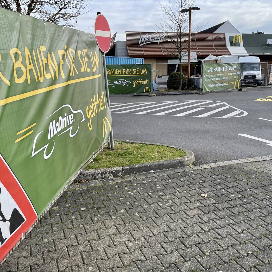 Gastronomie in Wermelskirchen: Umfassender Umbau bei Mc Donald’s